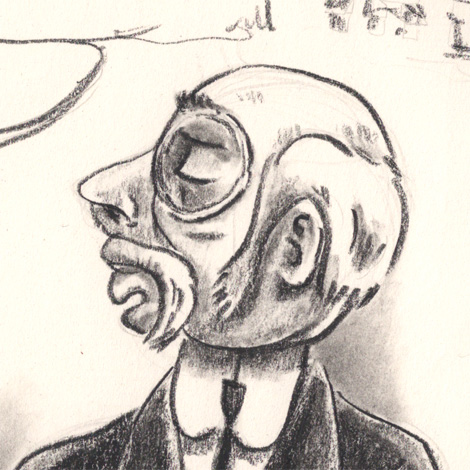 Art House Co-Op’s “The Sketchbook Project” Moleskine sketches, pages 10-11