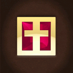 Graphic design and illustration for an iPhone rosary app