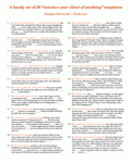 A handy set of 20 “convince your client of anything” templates with PDF chart