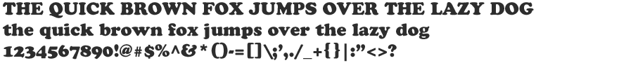 Cooper Black specimen