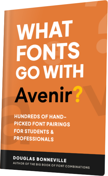 What Fonts Go With Avenir? — book cover