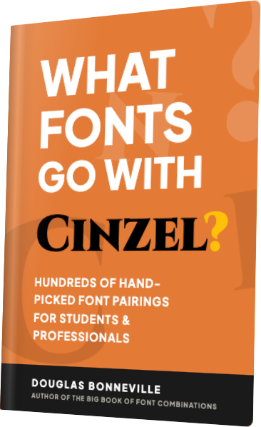 What Fonts Go With Cinzel? — book cover