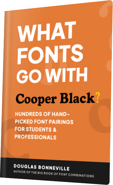What Fonts Go With Cooper Black? — book cover
