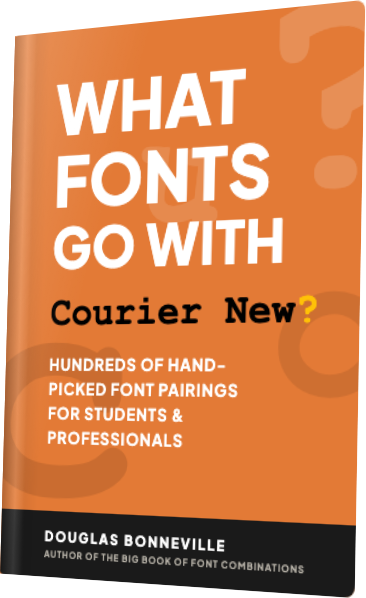What Fonts Go With Courier New? — book cover
