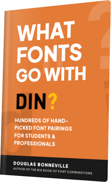 What Fonts Go With DIN? — book cover