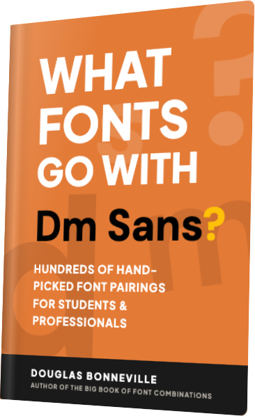What Fonts Go With Dm Sans? — book cover