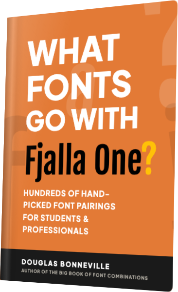 What Fonts Go With Fjalla One? — book cover