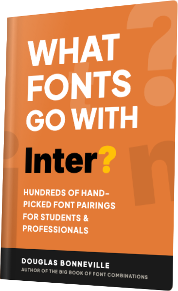 What Fonts Go With Inter? — book cover