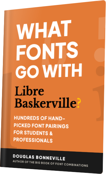 What Fonts Go With Libre Baskerville? — book cover