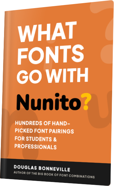 What Fonts Go With Nunito? — book cover