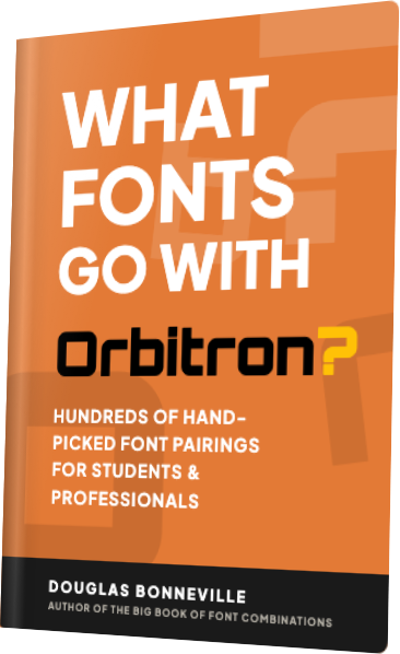 What Fonts Go With Orbitron? — book cover