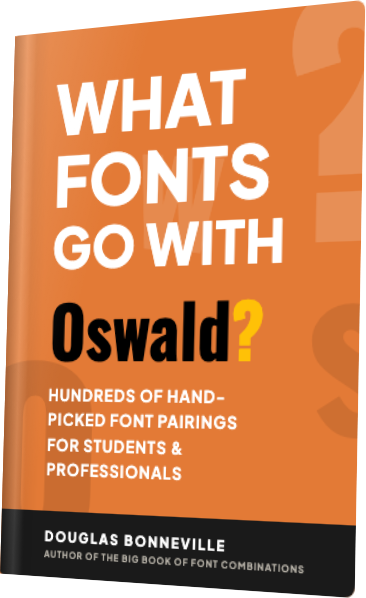 What Fonts Go With Oswald? — book cover
