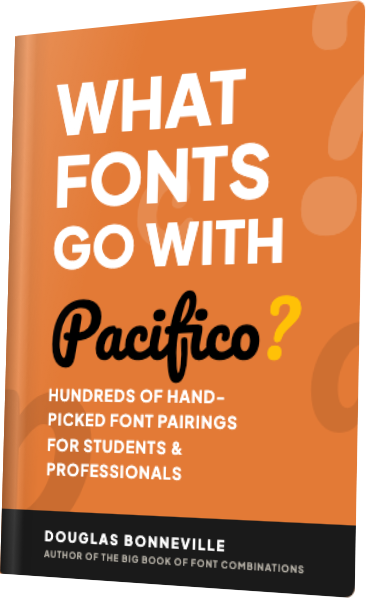 What Fonts Go With Pacifico? — book cover