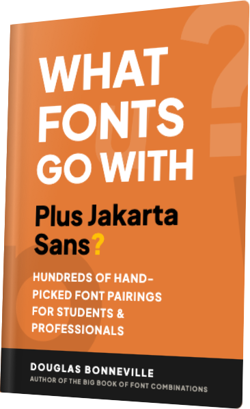 What Fonts Go With Plus Jakarta Sans? — book cover
