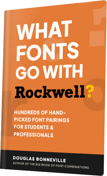 What Fonts Go With Rockwell? — book cover