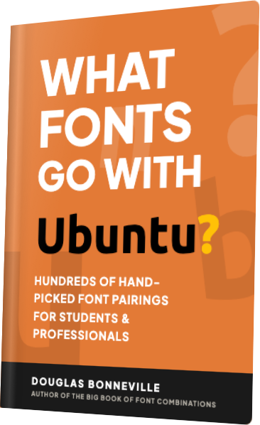 What Fonts Go With Ubuntu? — book cover