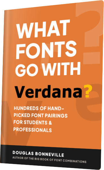 What Fonts Go With Verdana? — book cover