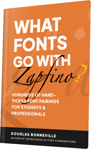 What Fonts Go With Zapfino? — book cover