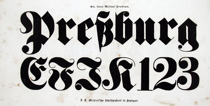 blackletter