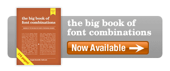 Now Available - The Big Book of Font Combinations