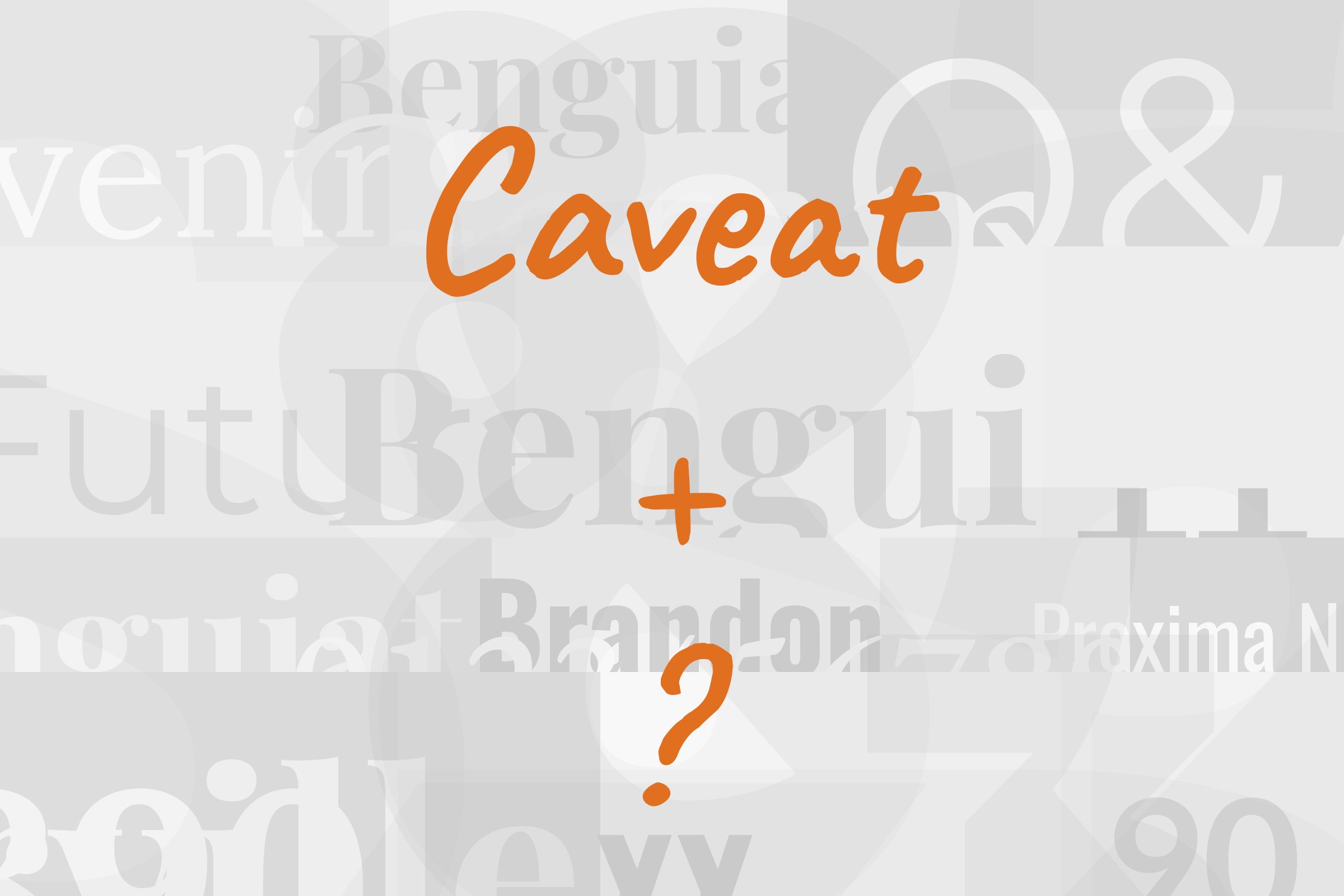 caveat font pairing