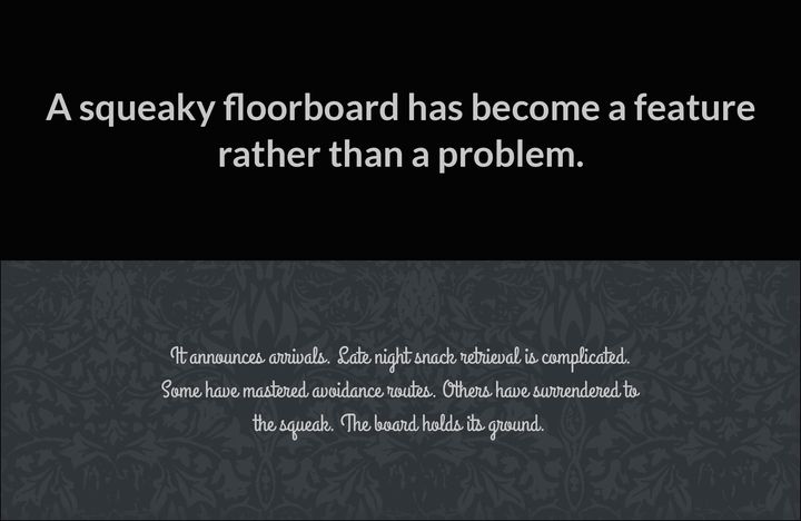 Lato and Grand Hotel font combination: rendered specimen with headline and body text