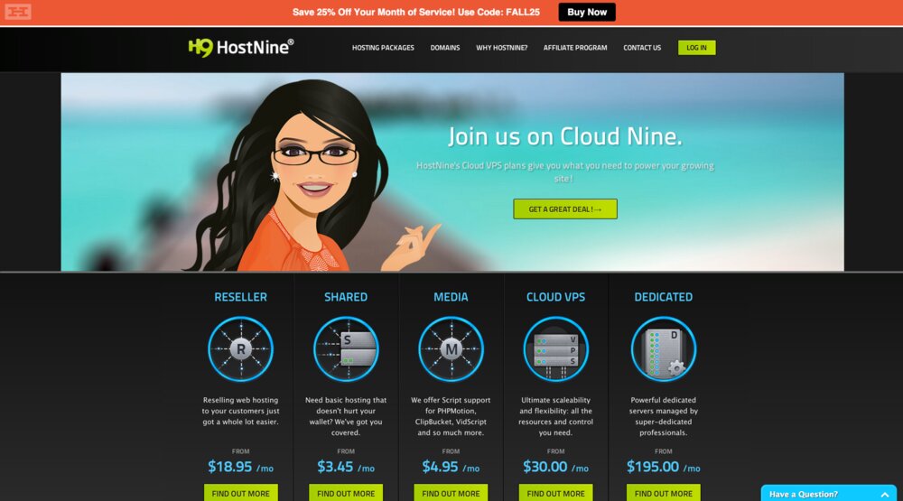 Hostnine Review