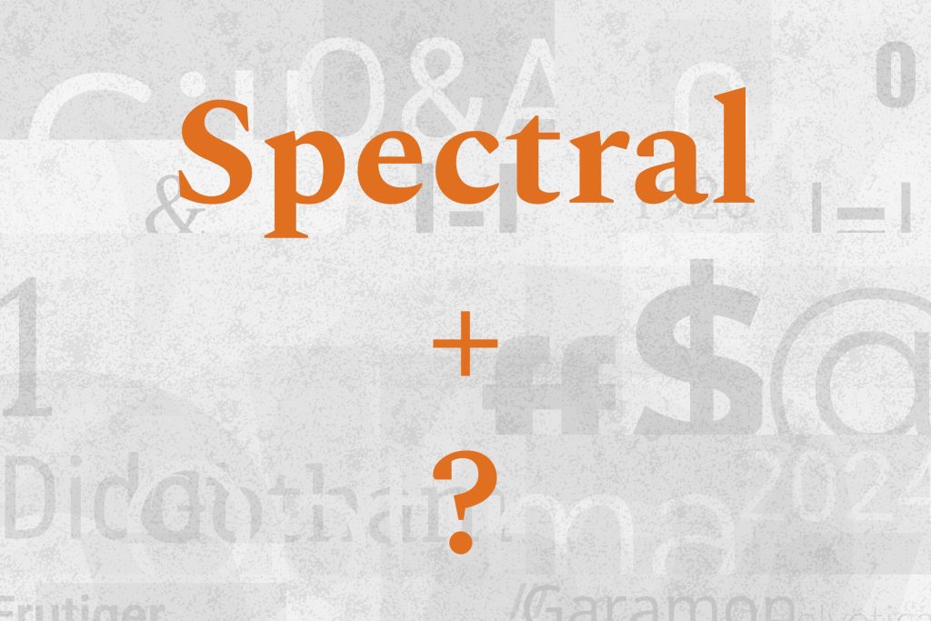 What Fonts Go With Spectral?