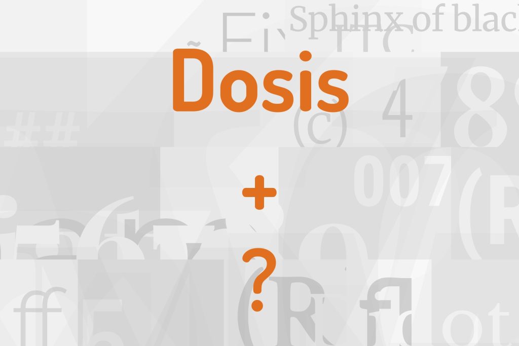 dosis font pairing