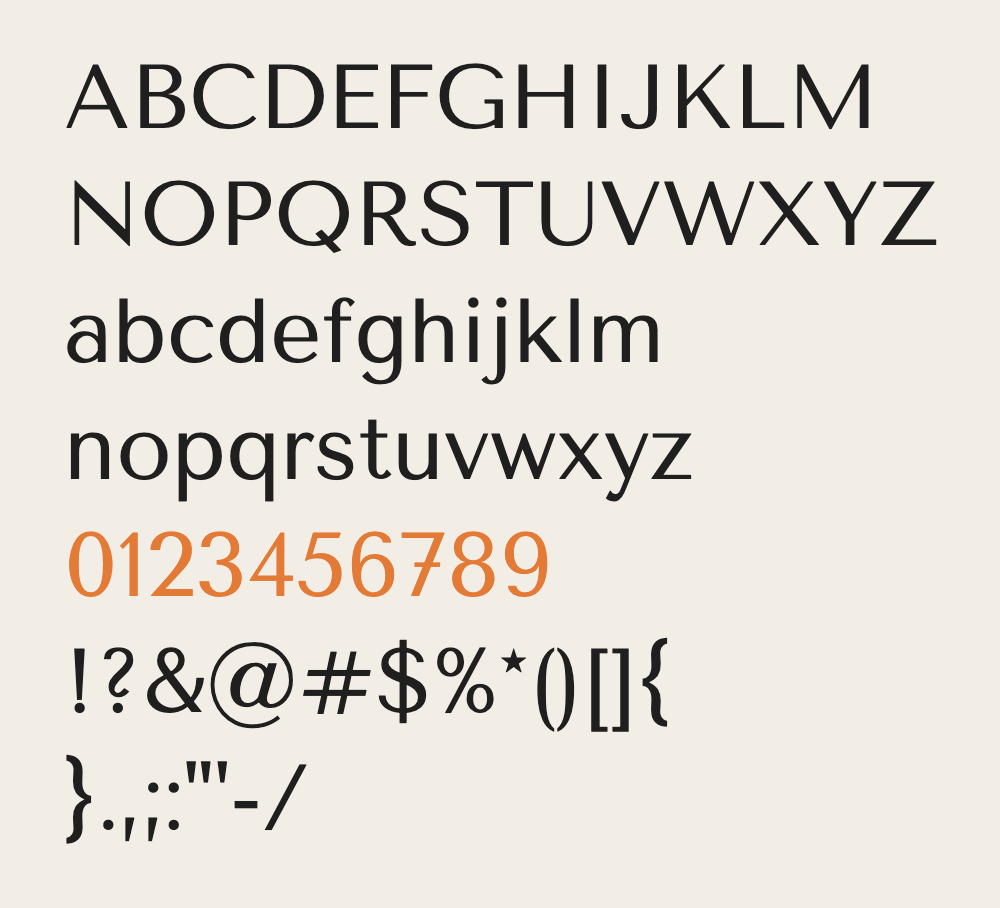 Tenor Sans sample