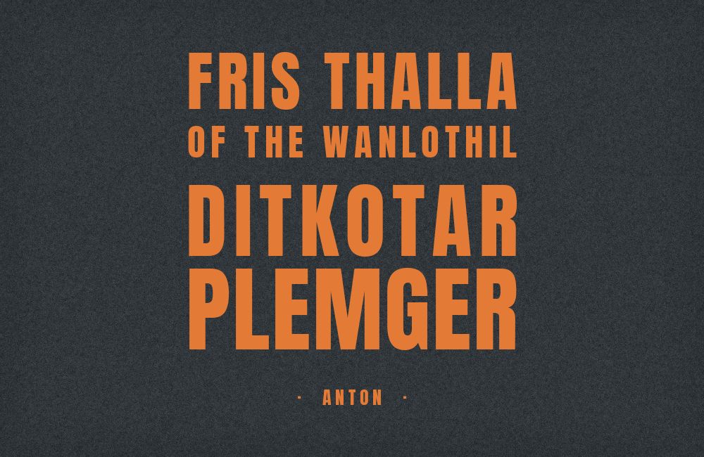Anton type specimen