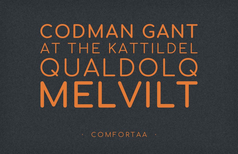 Comfortaa type specimen
