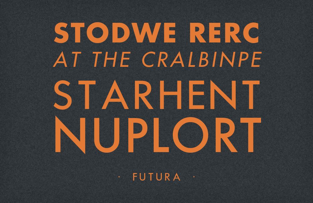 Futura type specimen