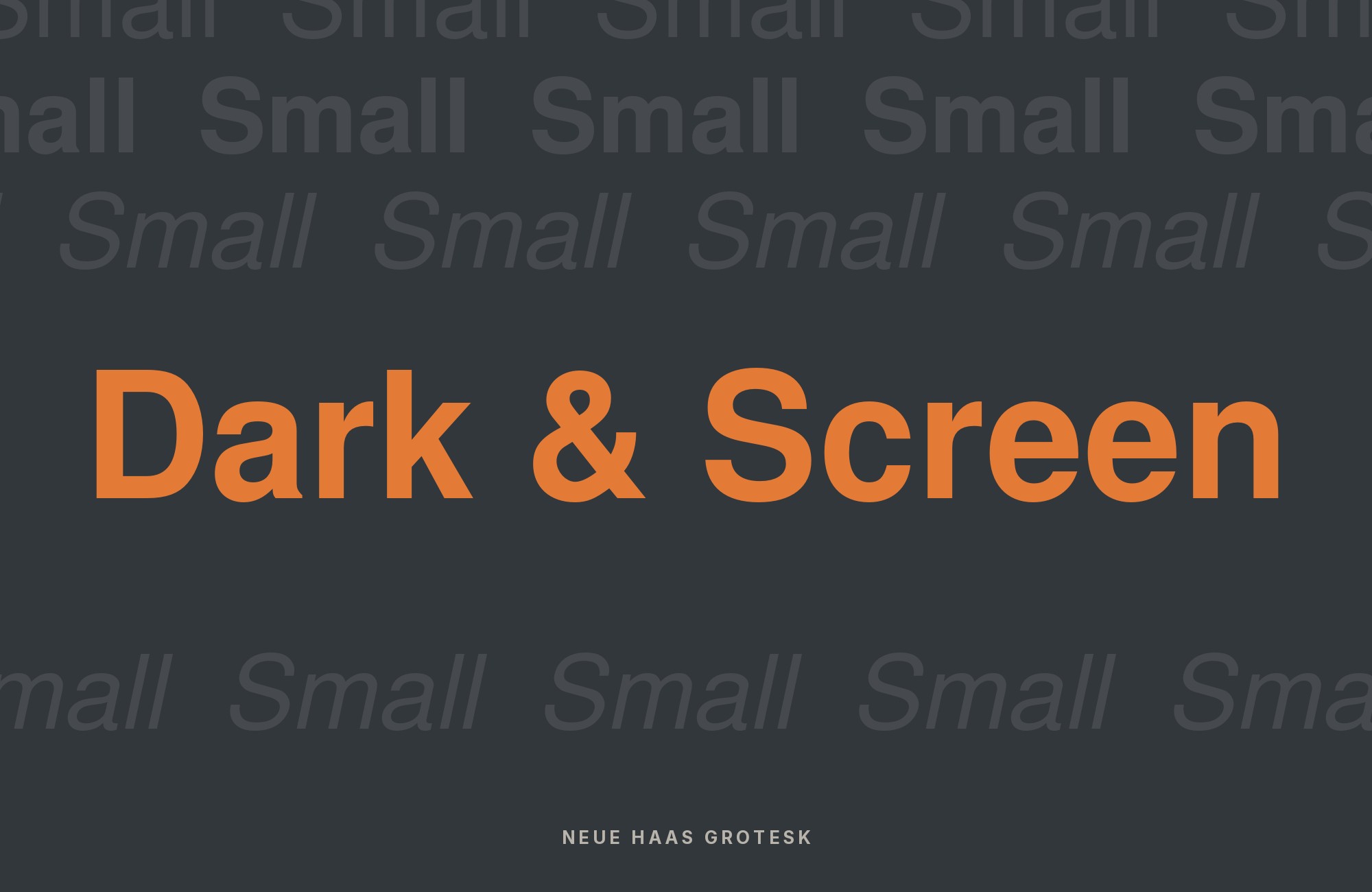 Neue Haas Grotesk type specimen