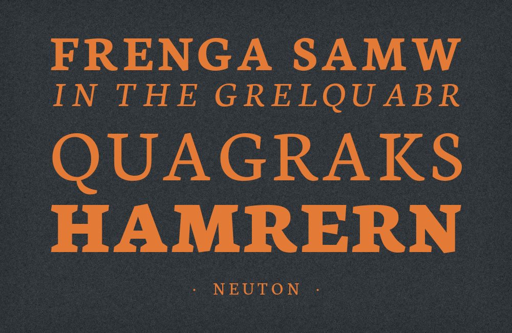 Neuton type specimen