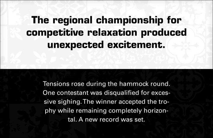 Eurostile and Univers font combination: rendered specimen with headline and body text