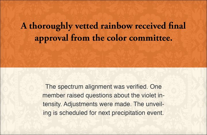 Garamond and Helvetica font combination: rendered specimen with headline and body text