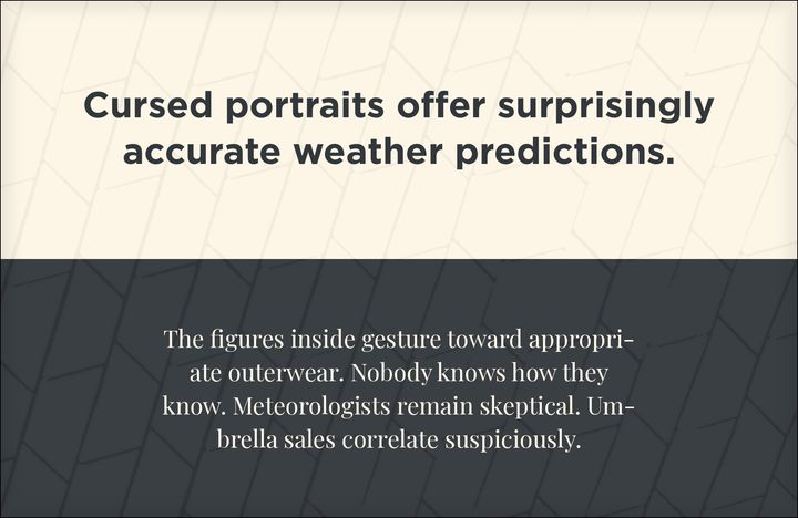 Gotham and Playfair Display font combination: rendered specimen with headline and body text