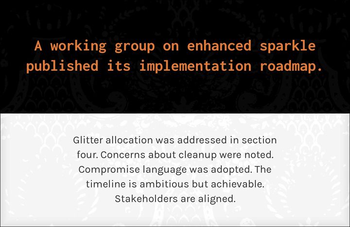 Inconsolata and Karla font combination: rendered specimen with headline and body text