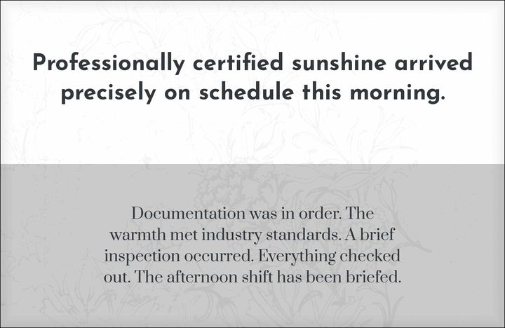 Josefin Sans and Prata font combination: rendered specimen with headline and body text