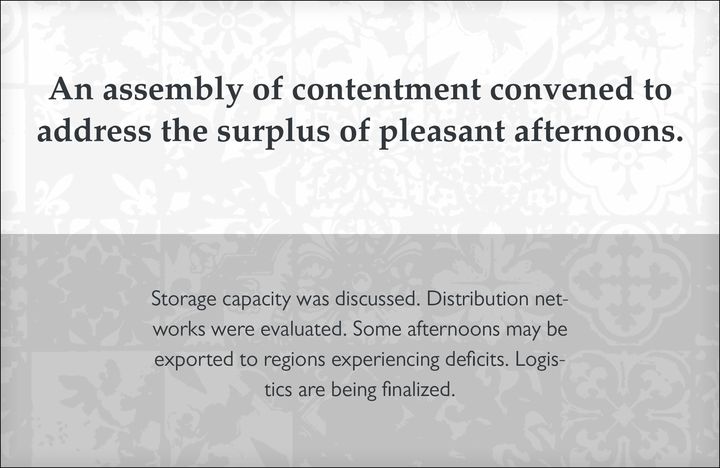 Palatino and Gill Sans font combination: rendered specimen with headline and body text