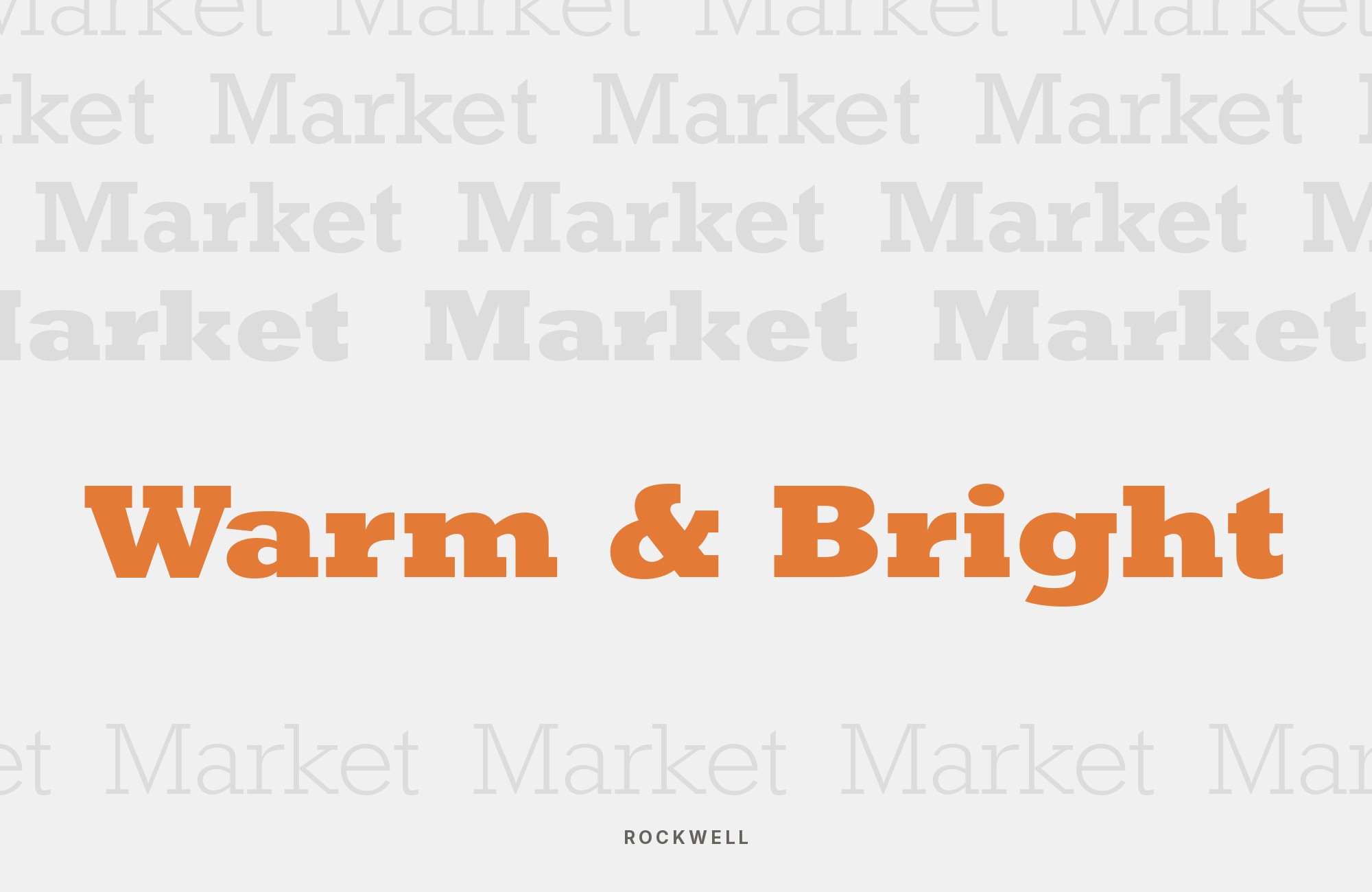 Rockwell type specimen