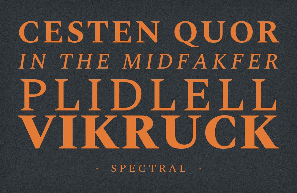Spectral type specimen